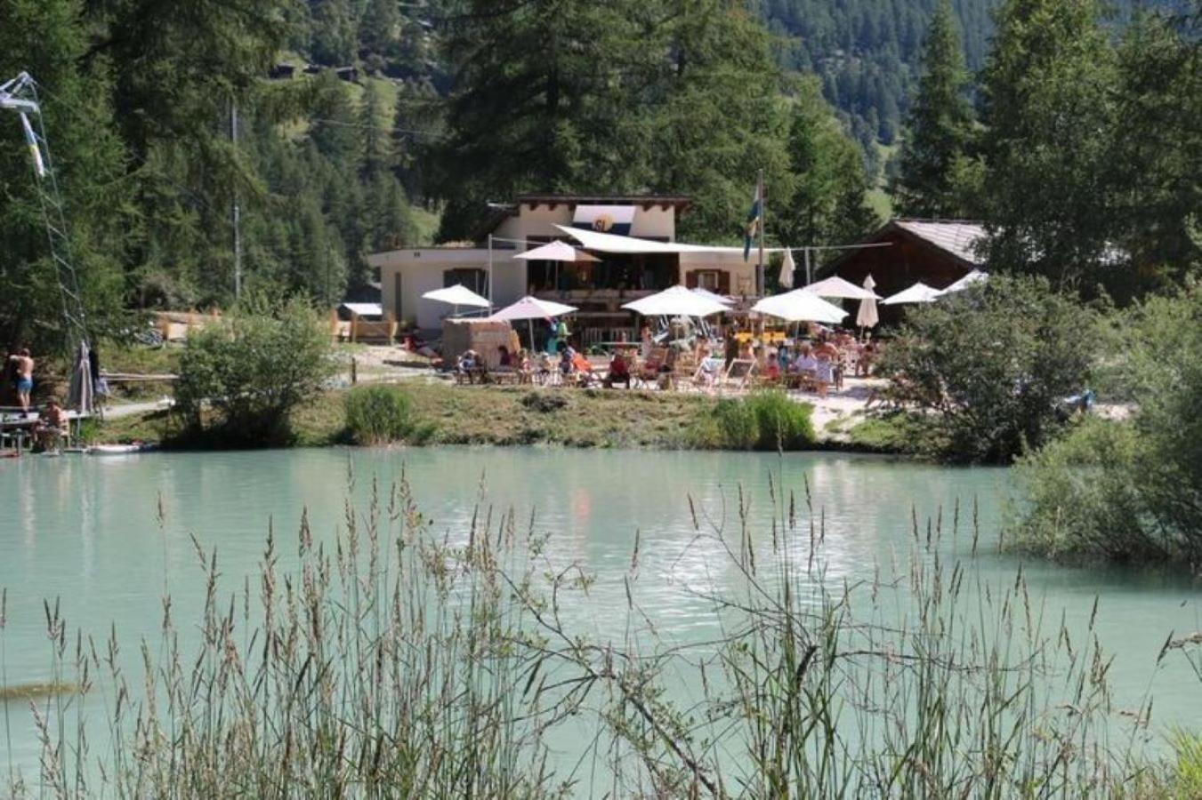 Monte Rosa Taesch, Apartments Mit Wellness Bereich ภายนอก รูปภาพ